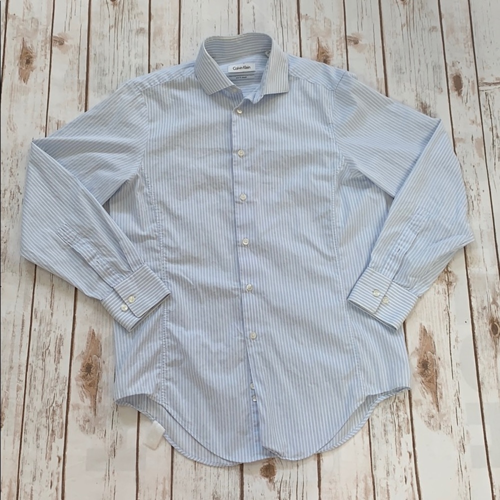 Calvin Klein slim fit button up shirt